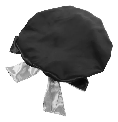 Gorro De Ducha Reutilizable Con Turbante Satinado Para Mujer