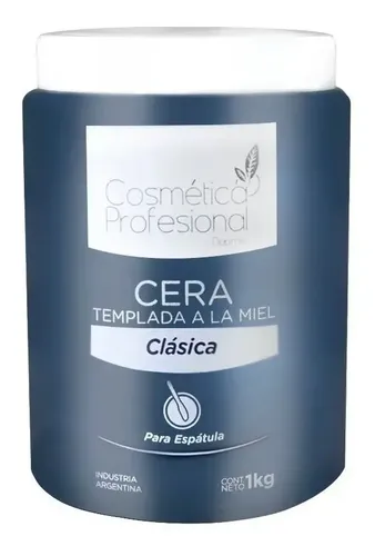 6 Unid- Cosmetica Profesional Cera X 1kg Clasica P/ Espatula