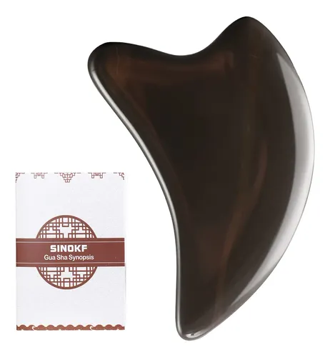 Piedra Gua Sha Sinokf Bian Stone Masaje Facial Dolphin