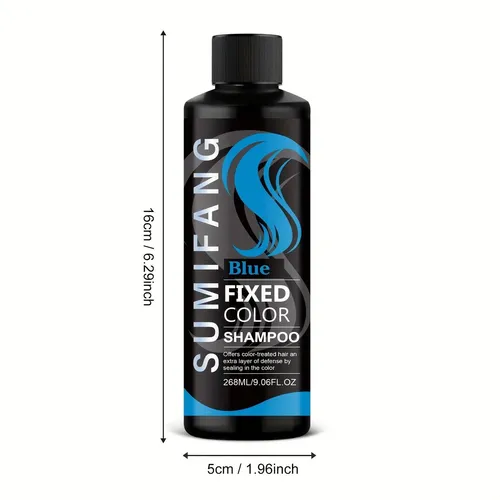 Shampoo Tinte Azul: Refresca Color En Minutos, Fija Protege