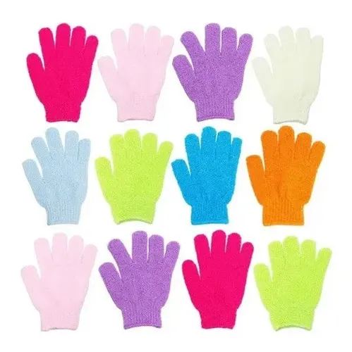 Guante Exfoliante Manopla Piel Spa, Masajes X 6 Unidades