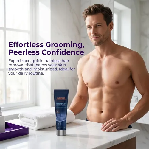Crema Depilatoria Para Hombres Tuituii 3.53 Oz