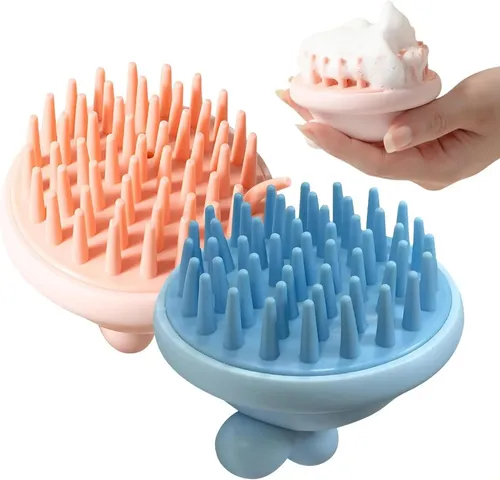 Masajeador De Cuero Cabelludo, 4 Cepillos Para Ducha Cabello