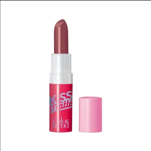 Lápiz Labial Avon Color Trend Kiss Matte – Tono Rosa rústico – 3,6 g