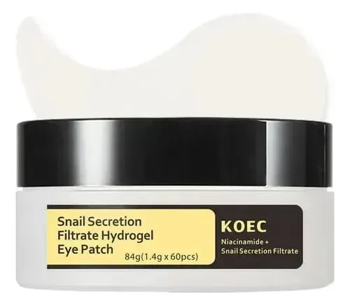 Koec Snail Secretion Filtrate Eye Patch Niacinamide X 60 Und Todo Tipo De Piel
