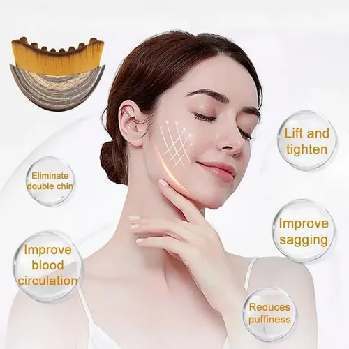Cepillo Drenaje Linfático Para Rostro Y Cuerpo