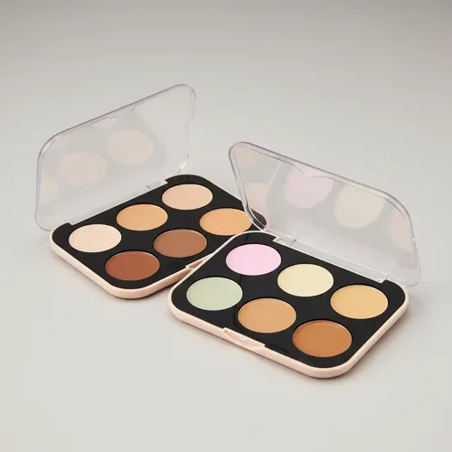 Paleta De Correctores Cremosos Contorno De Rostro Mely