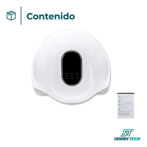 Cabina Lampara Smart Tech Uñas Esculpidas Uv Led Sensor Profesional Digital Color Blanco