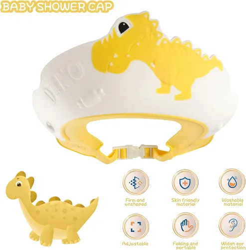 , Gorro De Ducha Para Bebés, Visera De Baño Para Bebés, .