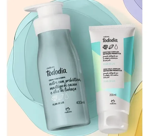 Crema Hidratante Corporal Flor De Lis 200ml Tododía Natura
