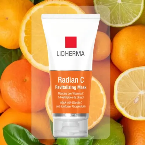 Radian C Mask Lidherma Mascara Vitamina Anti-age Momento de aplicación Día Tipo de piel Mixta