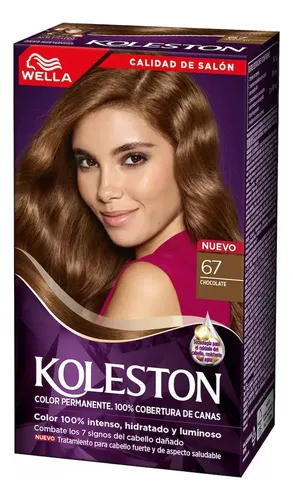 Kit Tintura Permanente Con Tratamiento Hidratante 67 Chocolate Wella