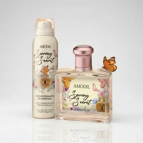 Combo Perfume Y Desod Amodil Spring Secret Para Mujer