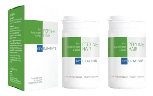 Peptonas Linfar Caida Del Cabello Peptine Hair 2 Cajas