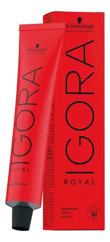 Tinte Permanente En Crema Igora Royal Tubo De 60g Tono 4-99