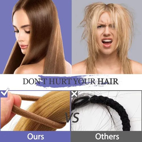 Cintas Para El Pelo Jiris De Algodón Marrón, 100 Unidades, E