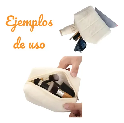 2pz Bolsa Cosmetiquera Maquillaje Lápicera Accesorio /
