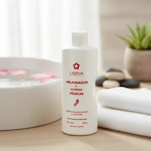 Ablandador Pedico Durezas Libra Cosmetica X 1000cc