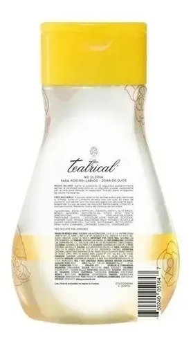 Agua Micelar Teatrical Extracto De Rosas Suavizante 600ml
