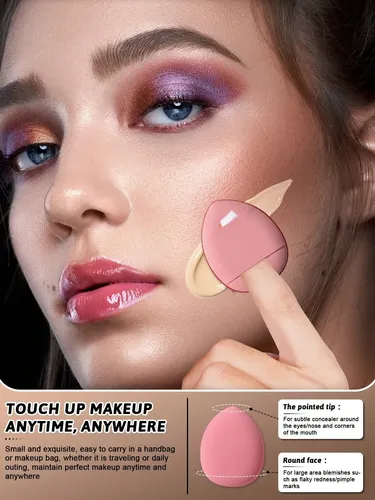 Set De 50 Esponjas De Maquillaje Rosas Drop E (gm) Hb