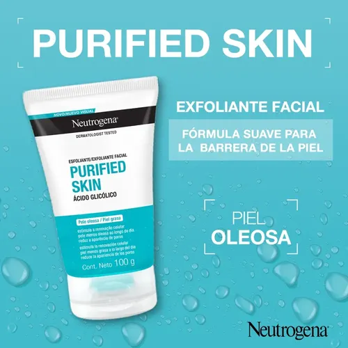 Neutrogena Purified Skin Gel Exfoliante 100gr