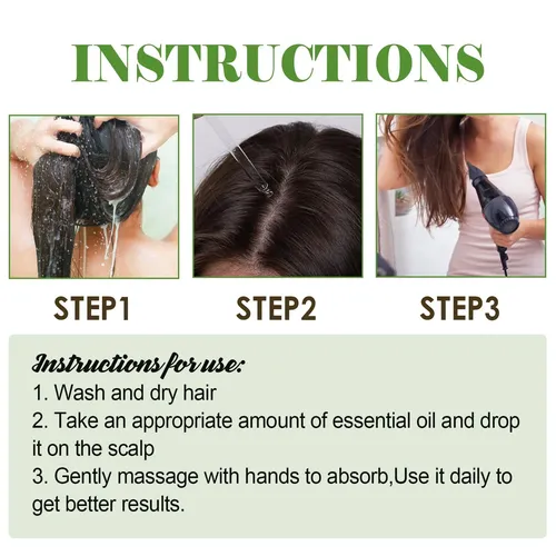 Aceite Esencial De Romero Para Cabello, Cejas Y Pestañas