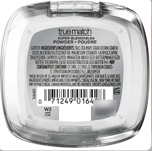 Loréal Paris True Match Power Super Mezclable Microfino Tono Light Ivory W2