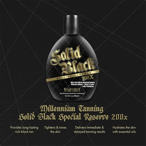 Millennium Tanning Negro Sólido Reserva Especial 200x,…