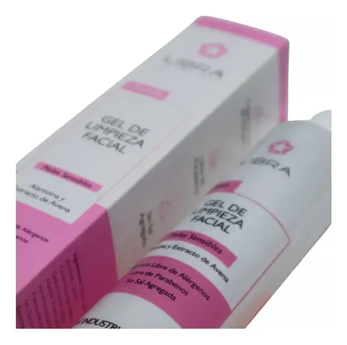 Gel De Limpieza Facial Piel Sensible 200gr Libra Cosmetica