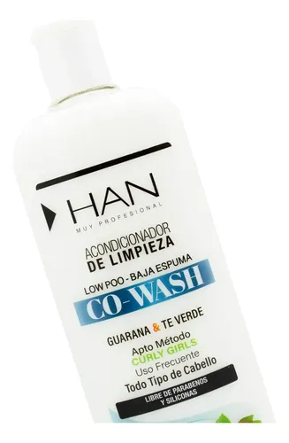 Han Acondicionador De Limpieza Co Wash Metodo Curly Low Poo