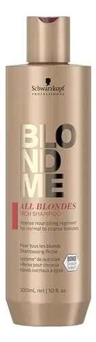 Schwarzkopf Blondme All Blondes Rich Shampoo Rubios 300ml