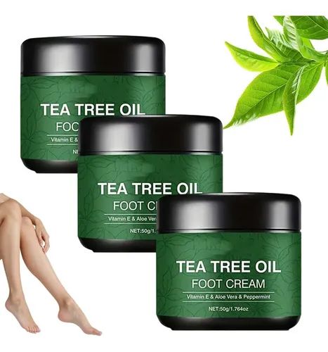 3. Crema For Pies Con Aceite De Árbol De Té, Crema For Pies