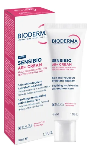 AR+ Crema Bioderma Sensibio día para piel sensible de 40mL/40g