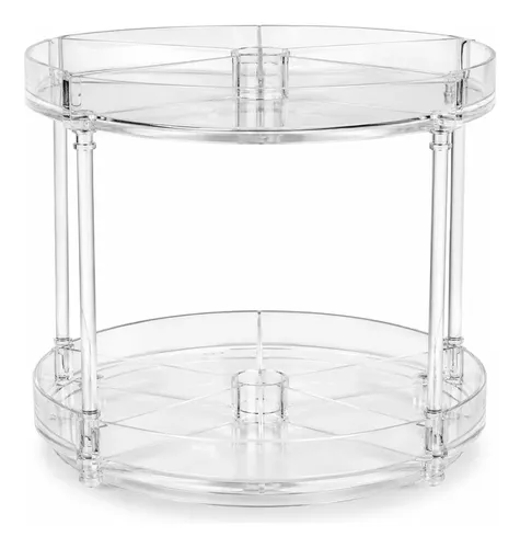 Organizador Maquillaje Cosmeticos Giratorio 360° Multiuso