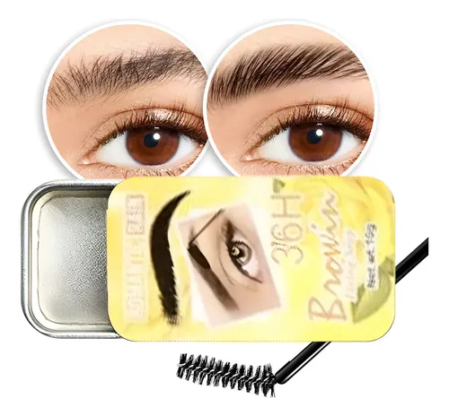 Cera Jabón Para Cejas Con Cepillo Gel Larga Duración