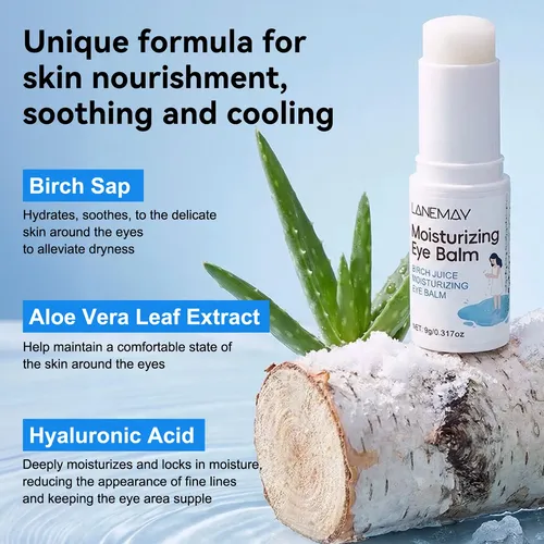 Moisturizing Eye Balm For Puffiness Cooling Hydrating 9g