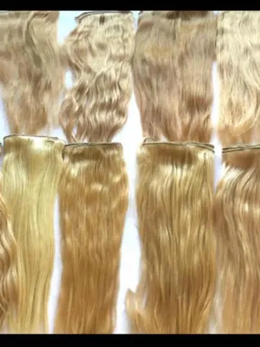 40 Extensiones Cabello Natural Rubias 60 Cms De Largo