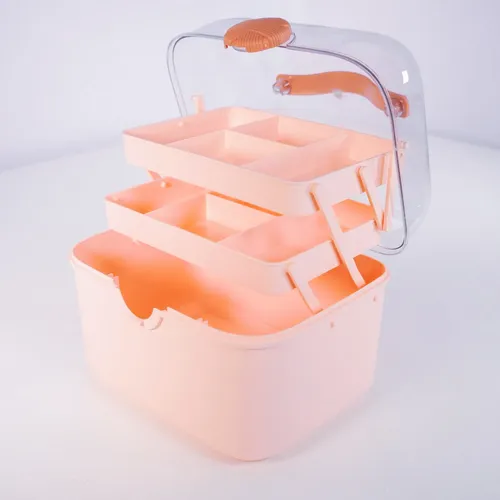Caja Organizadora De Maquillaje Con Tapa