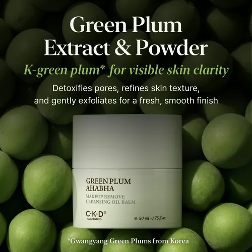 Bálsamo Limpiador Ckd Green Plum Aha Bha, 50 Ml, Recambio