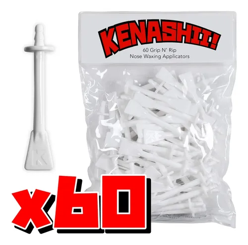 Paquete De 60 Varillas De Depilación Nasal Kenashii Para Una