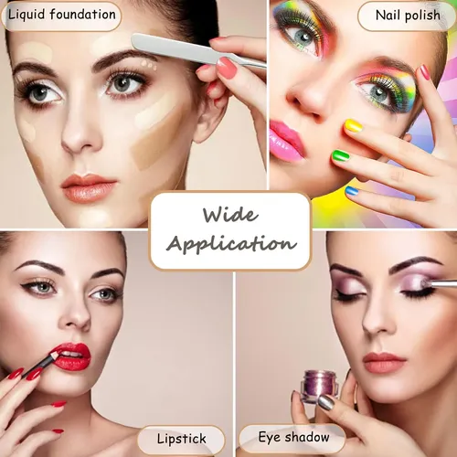 Paleta Para Mezclar Maquillaje, Marca Cosmética De Acero Ino