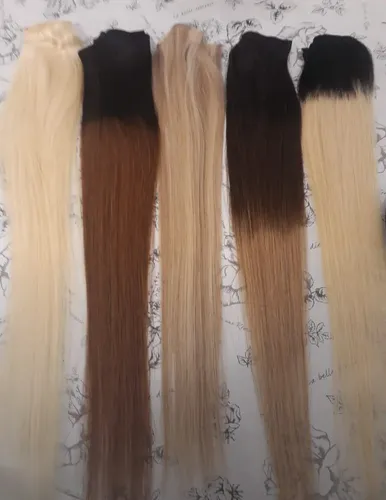 Cortinas De Cabello Natural 100% Para Sistema Fijo O Móvil
