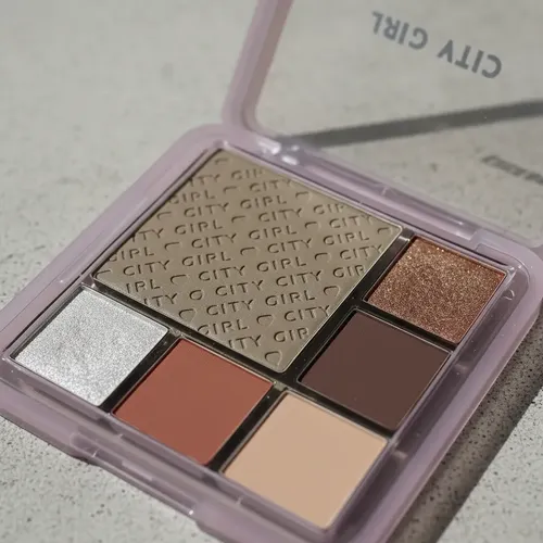 Paleta De Rostro Contorno Y Sombra City Girl