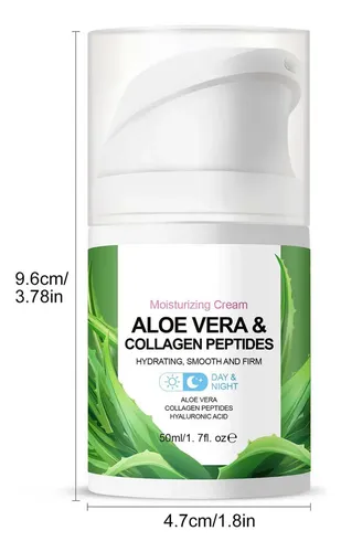 Crema Hidratante G Alovera Y Colágenos Peptides Hydrati
