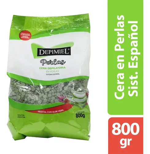 Cosmética Profesional Cera Depilatoria Vegetal Perlas 800g