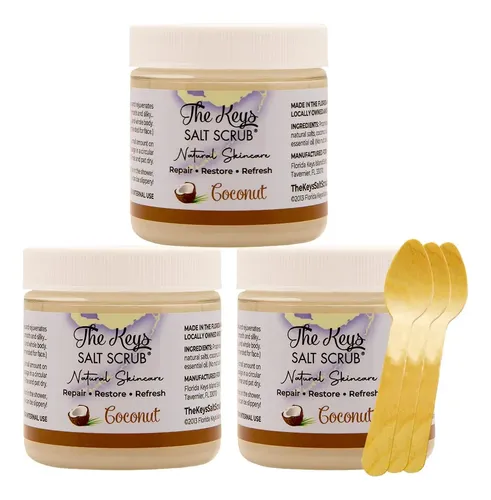 Exfoliante Corporal The Keys Scrub De Sal Marina Y Coco 350