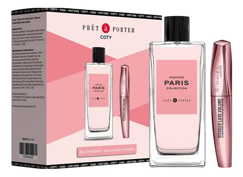 Perfume Mujer Pret A Porter Paris Edp 100ml + Mascara Set