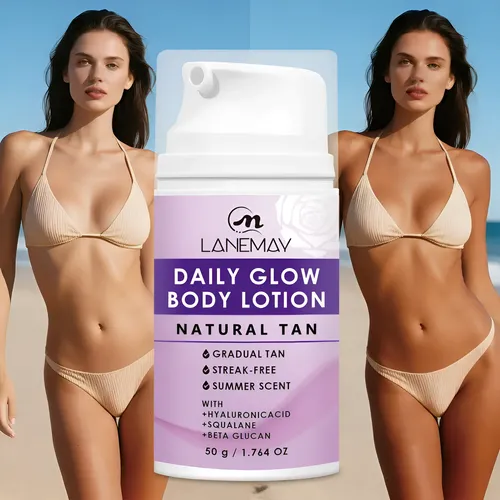Gradual Tan Body Lotion Natural Glow Streak Free 50g