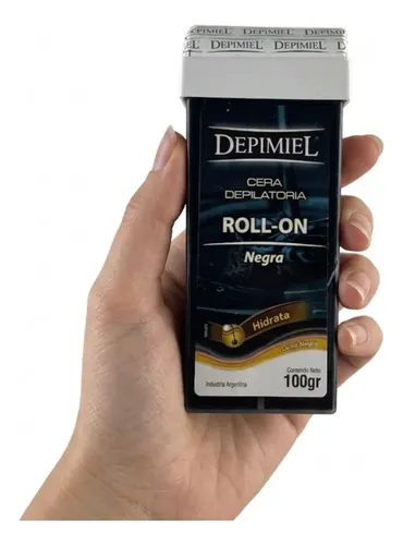 Kit X48 Ceras Roll On Negra Hidratante Depimiel