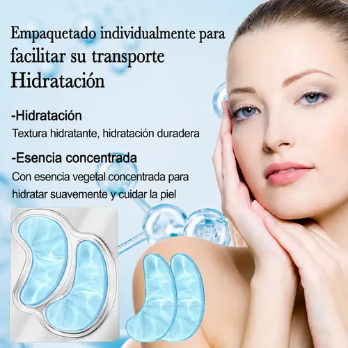 Mascarilla Ojos 24k Oro Hidratante Ojeras Y Bolsas 30pares